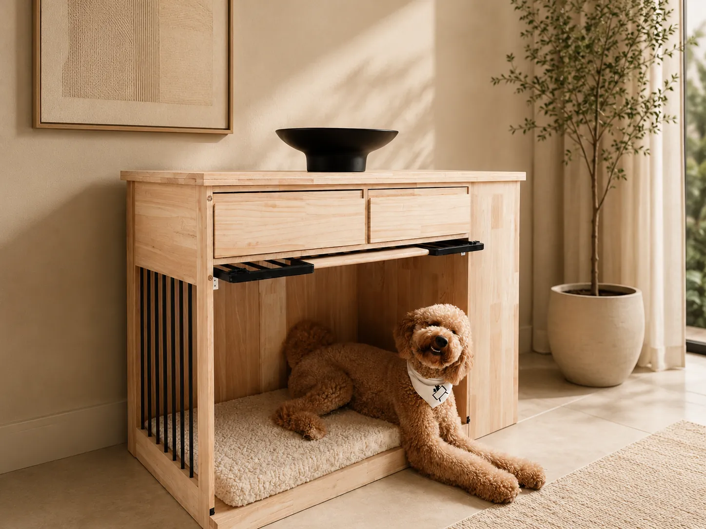 Canis Luxe in a contemporary living room